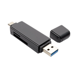 Tripp Lite USB-C Memory Card Reader, 2-in-1 USB-A/USB-C, USB 3.1 Gen 1 — Being Shipped