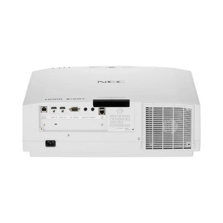NEC NP-PV710UL-W1 4K LCD Projector 7100 Lumens with NP13ZL Lens (White) — Being Shipped