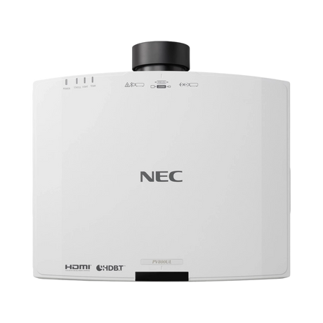 NEC NP-PV710UL-W1 4K LCD Projector 7100 Lumens with NP13ZL Lens (White) — Being Shipped