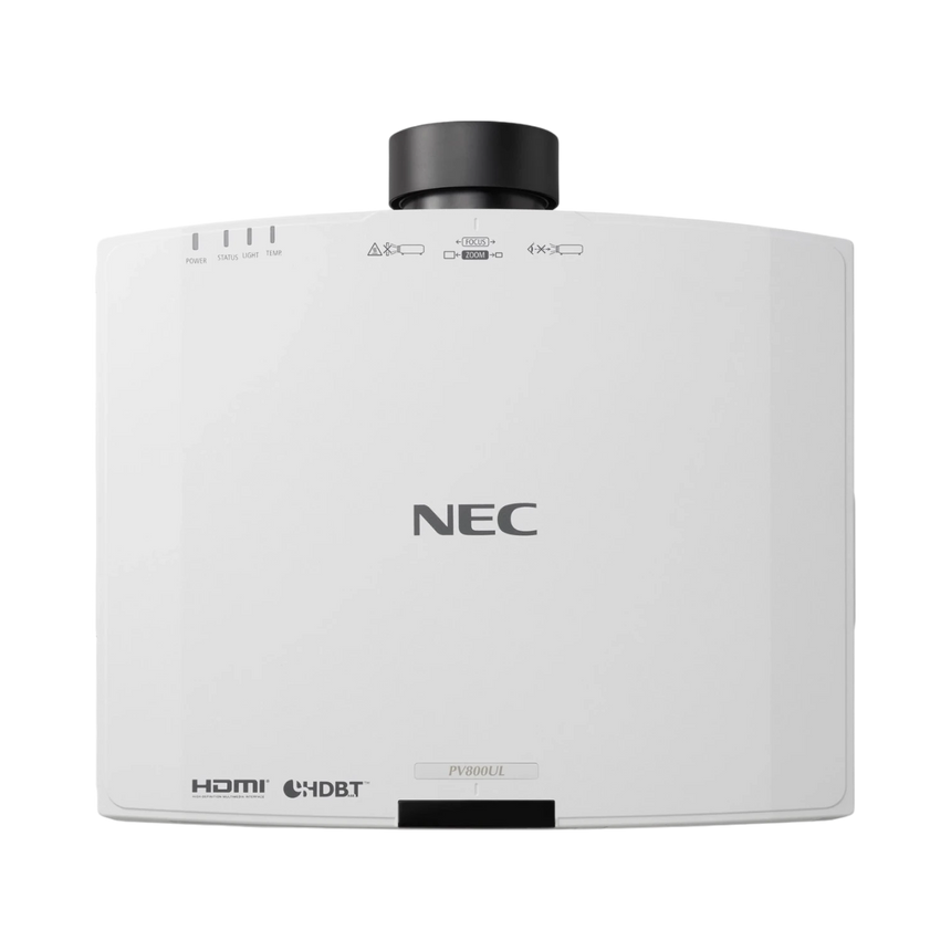 NEC NP-PV710UL-W1 4K LCD Projector 7100 Lumens with NP13ZL Lens (White) — Being Shipped
