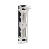 Tripp Lite Cat6 Wall-Mount 12-Port Patch Panel, PoE+ Compliant, 110/Krone, 568A/B, RJ45 Ethernet, TAA — Being Shipped