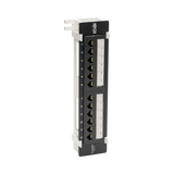 Tripp Lite Cat6 Wall-Mount 12-Port Patch Panel, PoE+ Compliant, 110/Krone, 568A/B, RJ45 Ethernet, TAA — Being Shipped