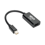 Tripp Lite Keyspan Mini DisplayPort to HDMI Active Adapter/Video Converter (M/F), 4K 60 Hz, Black, 6in — Being Shipped