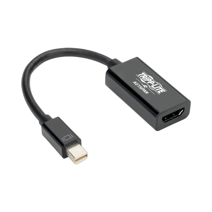 Tripp Lite Keyspan Mini DisplayPort to HDMI Active Adapter/Video Converter (M/F), 4K 60 Hz, Black, 6in — Being Shipped