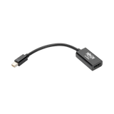 Tripp Lite Keyspan Mini DisplayPort to HDMI Active Adapter/Video Converter (M/F), 4K 60 Hz, Black, 6in — Being Shipped