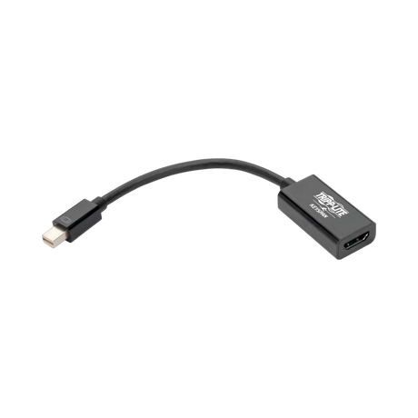 Tripp Lite Keyspan Mini DisplayPort to HDMI Active Adapter/Video Converter (M/F), 4K 60 Hz, Black, 6in — Being Shipped