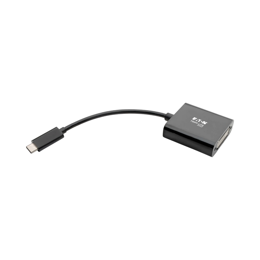 Tripp Lite USB-C to DVI Adapter with Alternate Mode, DP 1.2, Black — Being Shipped