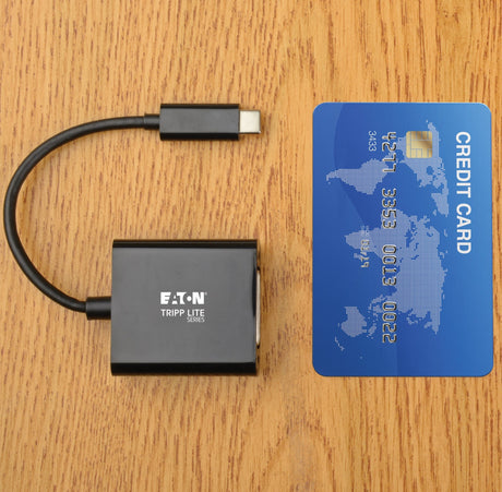 Tripp Lite USB-C to DVI Adapter with Alternate Mode, DP 1.2, Black — Being Shipped