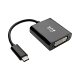 Tripp Lite USB-C to DVI Adapter with Alternate Mode, DP 1.2, Black — Being Shipped