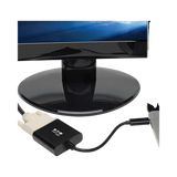 Tripp Lite USB-C to DVI Adapter with Alternate Mode, DP 1.2, Black — Being Shipped
