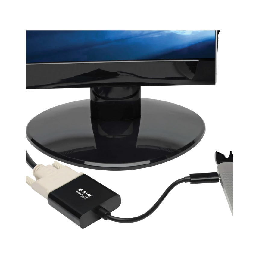 Tripp Lite USB-C to DVI Adapter with Alternate Mode, DP 1.2, Black — Being Shipped