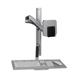 Tripp Lite Adjustable-Height Wall-Mount Sit-Stand Workstation, Single-Display — Being Shipped