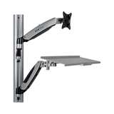Tripp Lite Adjustable-Height Wall-Mount Sit-Stand Workstation, Single-Display — Being Shipped
