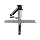Tripp Lite Adjustable-Height Wall-Mount Sit-Stand Workstation, Single-Display — Being Shipped