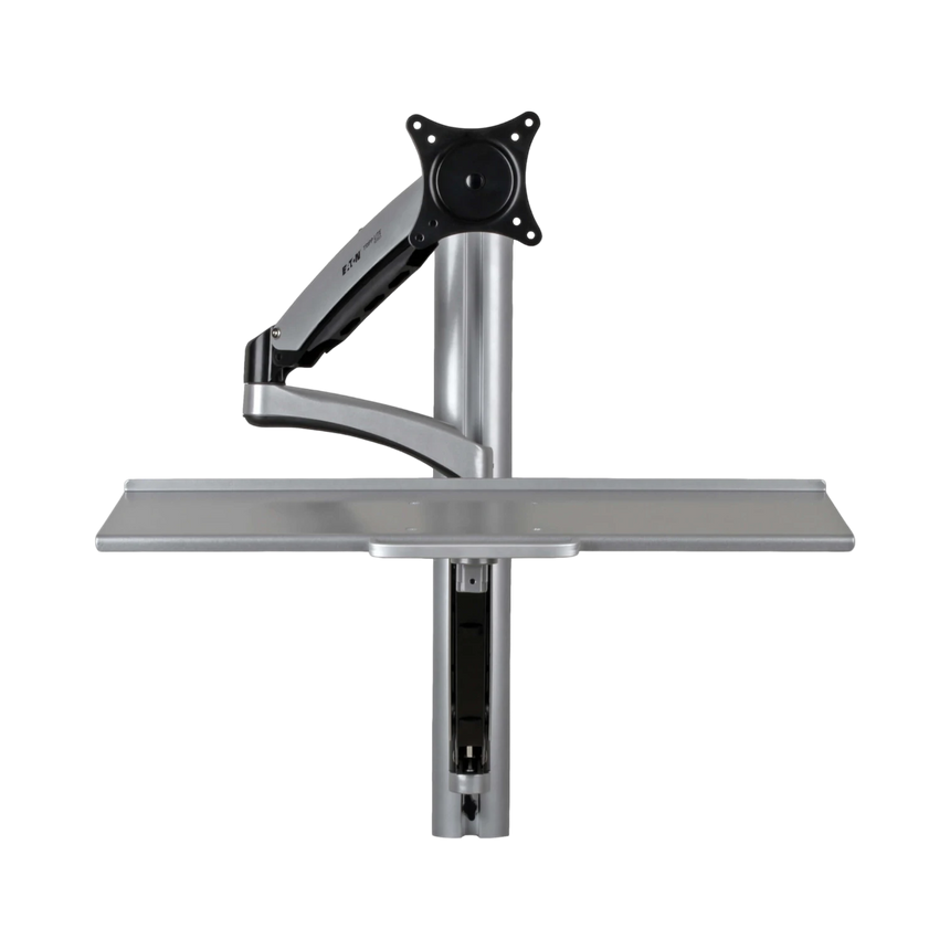 Tripp Lite Adjustable-Height Wall-Mount Sit-Stand Workstation, Single-Display — Being Shipped