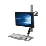 Tripp Lite Adjustable-Height Wall-Mount Sit-Stand Workstation, Single-Display — Being Shipped