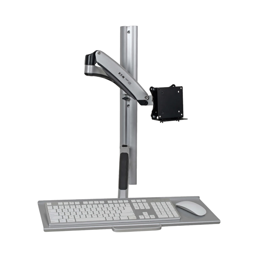 Tripp Lite Adjustable-Height Wall-Mount Sit-Stand Workstation, Single-Display — Being Shipped