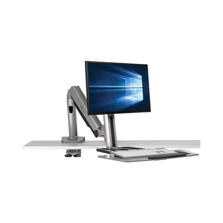 Tripp Lite WorkWise Desk-Mounted Workstation, Single Display — Being Shipped