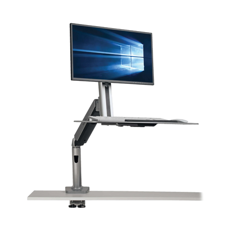 Tripp Lite WorkWise Desk-Mounted Workstation, Single Display — Being Shipped