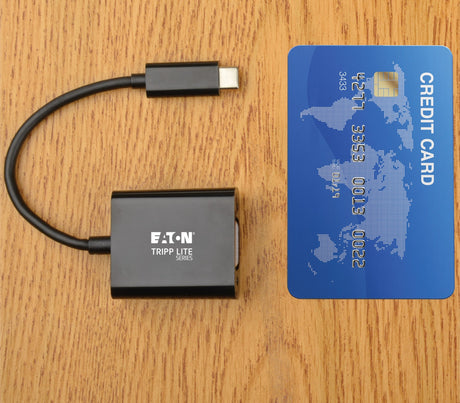 Tripp Lite series USB-C to VGA Adapter with Alternate Mode, DP 1.2, Black — Being Shipped