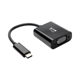 Tripp Lite series USB-C to VGA Adapter with Alternate Mode, DP 1.2, Black — Being Shipped
