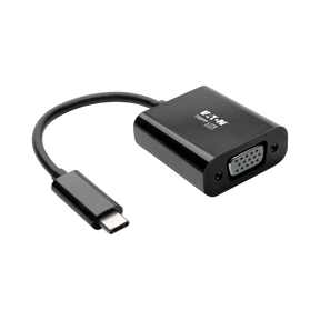 Tripp Lite series USB-C to VGA Adapter with Alternate Mode, DP 1.2, Black — Being Shipped