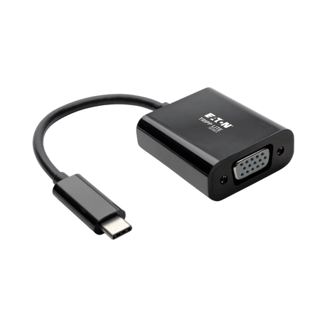 Tripp Lite series USB-C to VGA Adapter with Alternate Mode, DP 1.2, Black — Being Shipped