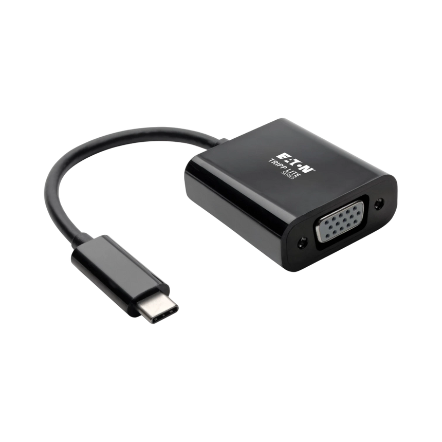 Tripp Lite series USB-C to VGA Adapter with Alternate Mode, DP 1.2, Black — Being Shipped