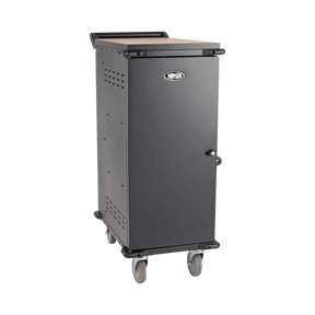 Tripp Lite 27-Device AC Charging Cart for Laptops and Chromebooks, 120V, NEMA 5-15P, 10 ft. (3.05 m) Cord, Black — Being Shipped