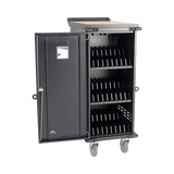 Tripp Lite 27-Device AC Charging Cart for Laptops and Chromebooks, 120V, NEMA 5-15P, 10 ft. (3.05 m) Cord, Black — Being Shipped