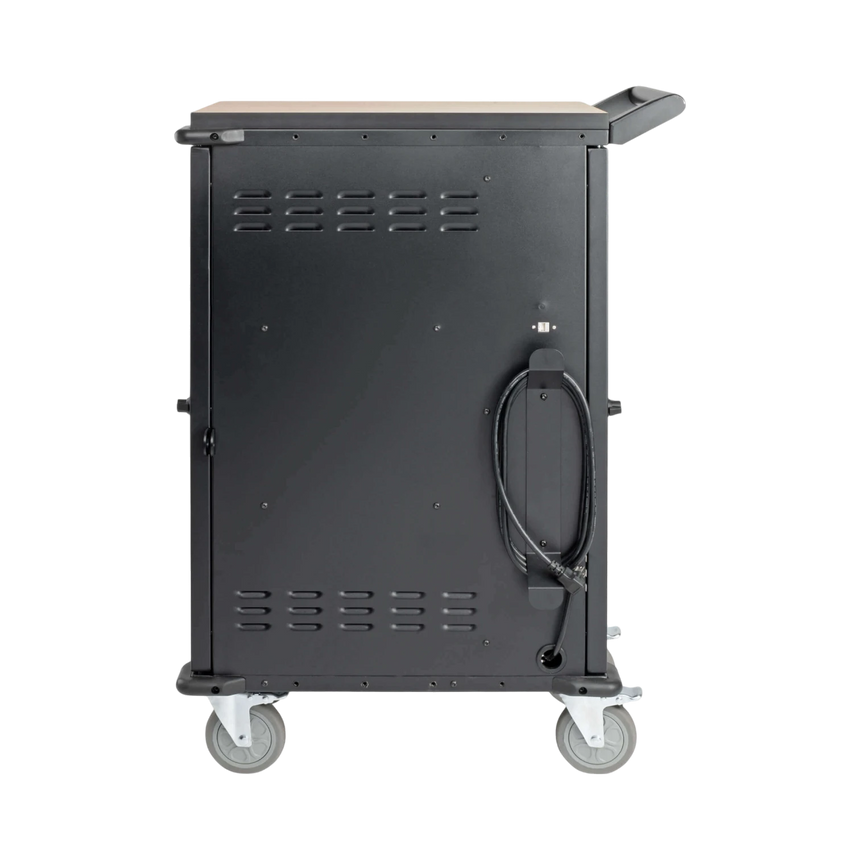 Tripp Lite 27-Device AC Charging Cart for Laptops and Chromebooks, 120V, NEMA 5-15P, 10 ft. (3.05 m) Cord, Black — Being Shipped