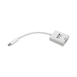 Tripp Lite USB-C to HDMI Adapter (M/F) - 4K 60 Hz, HDCP 2.2, White — Being Shipped