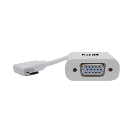 Tripp Lite USB-C to VGA Adapter with Alternate Mode, DP 1.2, Right-Angle USB-C — Being Shipped
