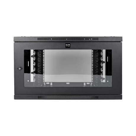 Tripp Lite SmartRack 9U Low-Profile Switch-Depth-Plus Wall-Mount Mini Rack Enclosure, Wide, Acrylic Window — Being Shipped