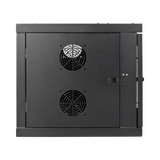 Tripp Lite SmartRack 9U Low-Profile Switch-Depth-Plus Wall-Mount Mini Rack Enclosure, Wide, Acrylic Window — Being Shipped