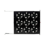 Tripp Lite 1U Fan Tray with 9 High-Performance Fans for 19" Racks — Being Shipped