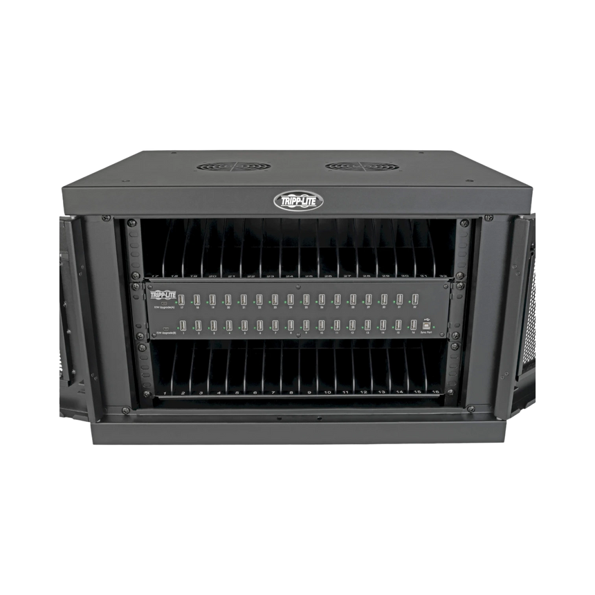 Tripp Lite Locking Cell Phone Charging Station for 32 Devices – USB, with Sync for Smartphones — Being Shipped
