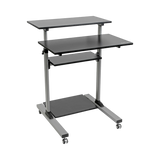 Tripp Lite Rolling Desk TV/Monitor Cart, Height Adjustable — Being Shipped