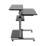 Tripp Lite Rolling Desk TV/Monitor Cart, Height Adjustable — Being Shipped