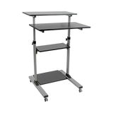 Tripp Lite Rolling Desk TV/Monitor Cart, Height Adjustable — Being Shipped