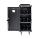 Tripp Lite 21-Device AC Charging Cart for Laptops and Chromebooks, 120V, NEMA 5-15P, 10 ft. (3.05 m) Cord, Black — Being Shipped