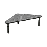 Tripp Lite Monitor Riser for Desk, 12 x 20 in. Height Adjustable, Corner, Metal, Black — Being Shipped