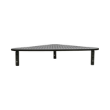 Tripp Lite Monitor Riser for Desk, 12 x 20 in. Height Adjustable, Corner, Metal, Black — Being Shipped