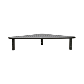Tripp Lite Monitor Riser for Desk, 12 x 20 in. Height Adjustable, Corner, Metal, Black — Being Shipped