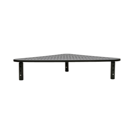 Tripp Lite Monitor Riser for Desk, 12 x 20 in. Height Adjustable, Corner, Metal, Black — Being Shipped