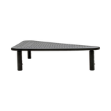 Tripp Lite Monitor Riser for Desk, 12 x 20 in. Height Adjustable, Corner, Metal, Black — Being Shipped