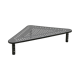 Tripp Lite Monitor Riser for Desk, 12 x 20 in. Height Adjustable, Corner, Metal, Black — Being Shipped