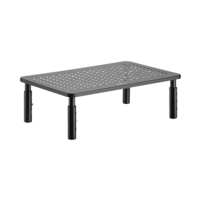 Tripp Lite Monitor Riser for Desk, 14 x 9 in. Height Adjustable, Metal, Black — Being Shipped