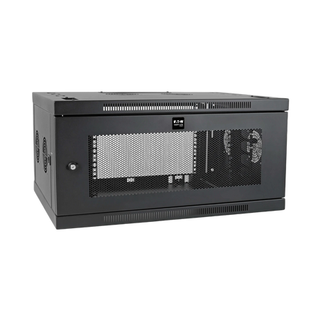 Tripp Lite SmartRack 6U Low-Profile Switch-Depth-Plus Wall-Mount Mini Rack Enclosure, Wide — Being Shipped