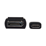 Tripp Lite USB-C to DisplayPort Adapter Cable (M/M), 4K 60 Hz, HDR, Locking DP Connector, 3 ft. (0.9 m) — Being Shipped